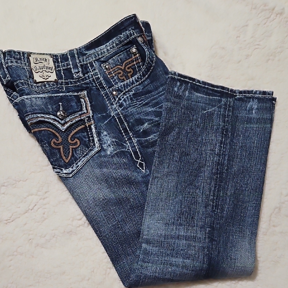 Rock Revival Men's Bootcut Jeans